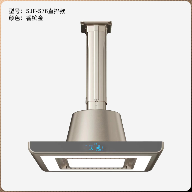 直排吸煙凈化燈三擋調速S76